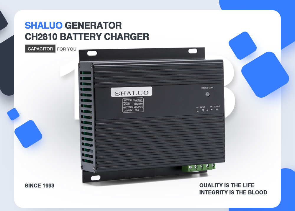 Cargador de baterías generador diésel CH2810 10A 12V