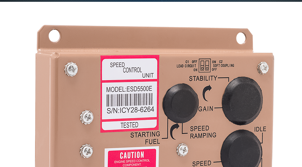 Controlador de velocidad del generador ESD5500E regulador electrónico 5500e