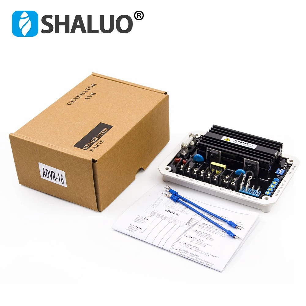 KUTAI ADVR-16 AVR generador Digital analógico estabilizador y regulador de voltaje automático para operación paralela EA15A EA15A3H