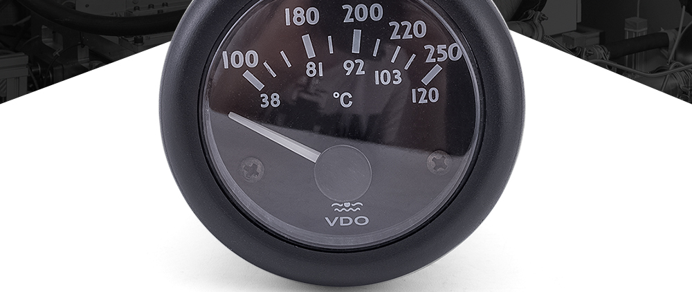Kit de generador diésel VDO medidor de temperatura del agua 12V 24V 38~120C