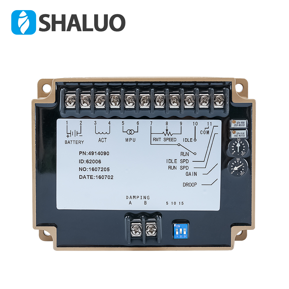 Controlador del módulo de Control de velocidad del gobernador electrónico del motor del generador diésel 4914090