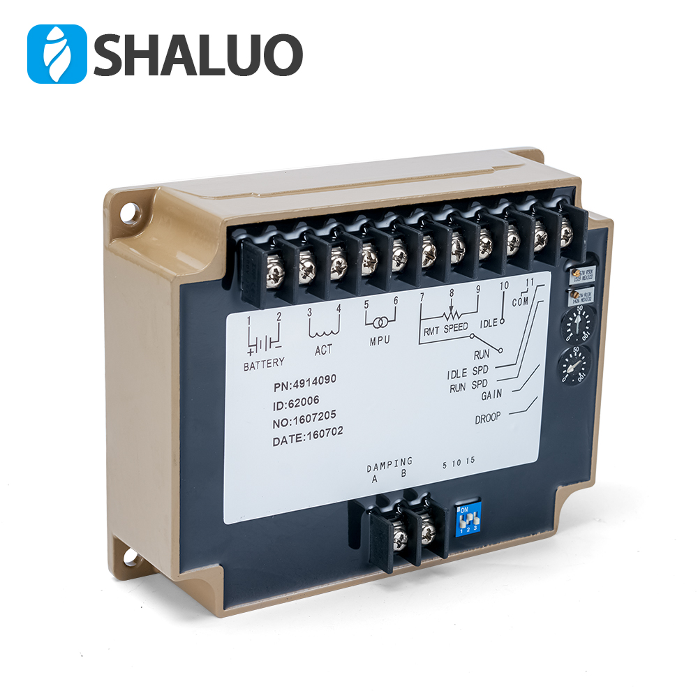 Controlador del módulo de Control de velocidad del gobernador electrónico del motor del generador diésel 4914090