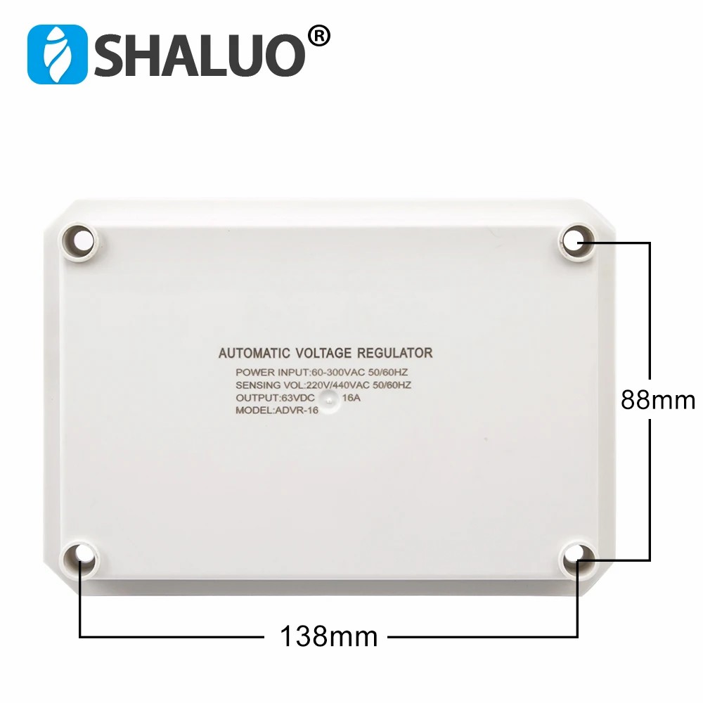 KUTAI ADVR-16 AVR generador Digital analógico estabilizador y regulador de voltaje automático para operación paralela EA15A EA15A3H