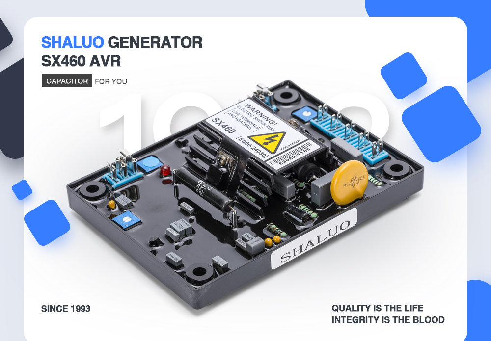 Tarjeta Avr de repuestos para generador diésel sin escobillas SX460