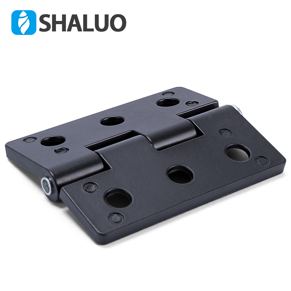 Bisagras de puerta de generador para conjunto de bisagra de puerta de gabinete de metal Genset a prueba de sonido, espesor de 5mm, 6 agujeros
