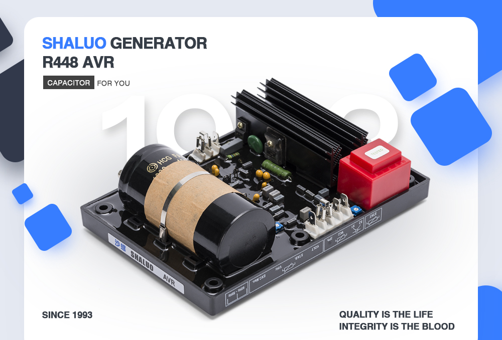 Generador diésel avr regulador de voltaje automático R448