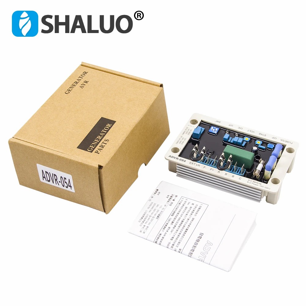 KUTAI AVR ADVR-054 Regulador de voltaje automático de 5 amperios autoexcitado con uso de alta eficiencia de enfriamiento con módulo paralelo EP200
