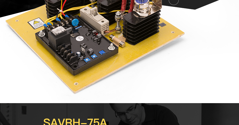 Estabilizadores de onda generador diésel avr regulador de voltaje CA trifásico SAVRH-100A GAVR 100A