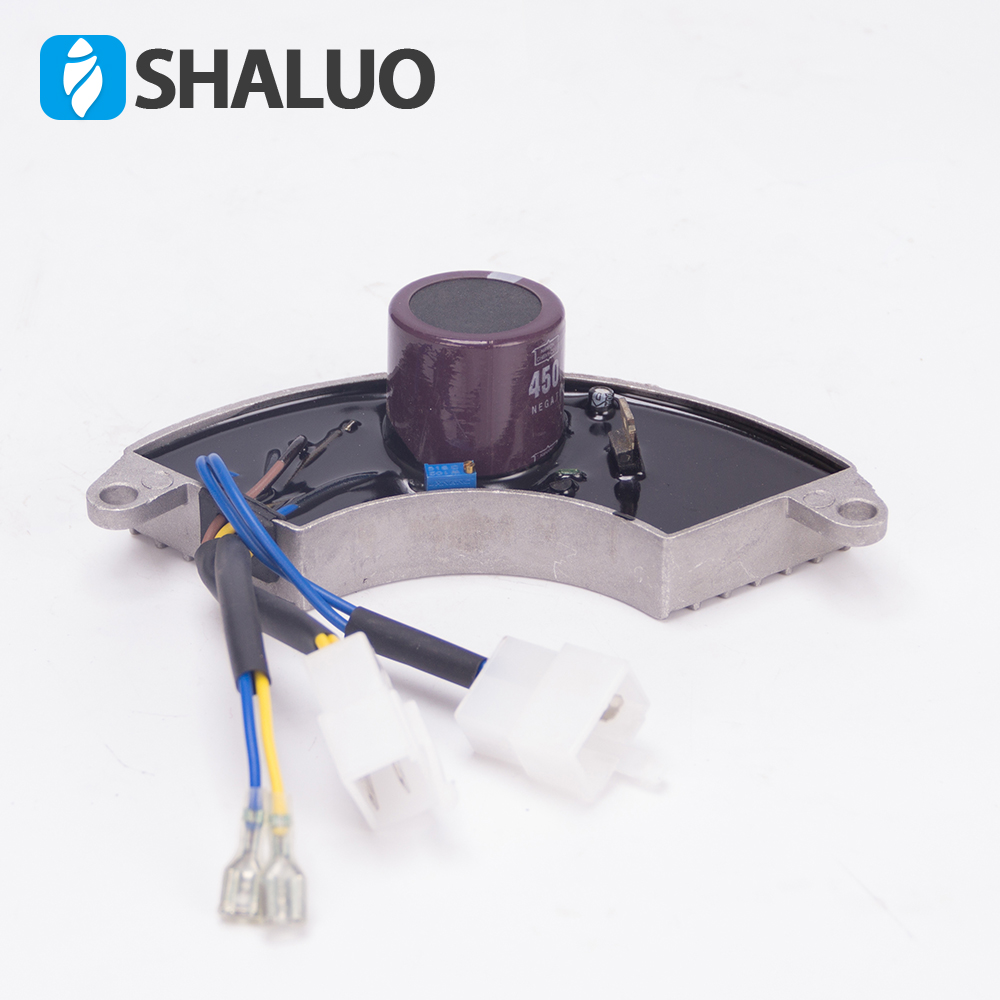 Nuevo Regulador de voltaje automático trifásico 5kw 188 AVR, accesorios de generador de gasolina, estabilizador de voltaje de caja de aluminio