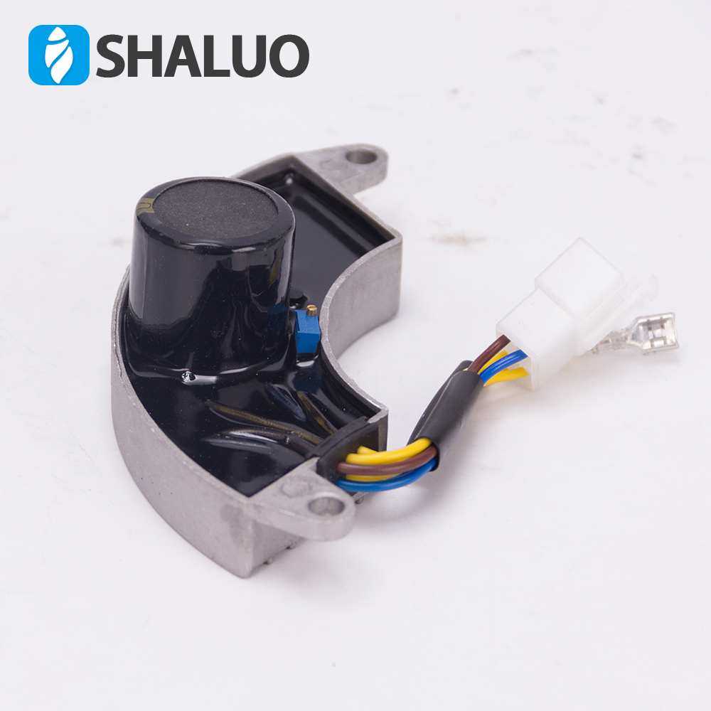 Generador monofásico AVR de 5kw, regulador de voltaje automático avr, generador de gasolina 188F, estabilizador de caja de aluminio