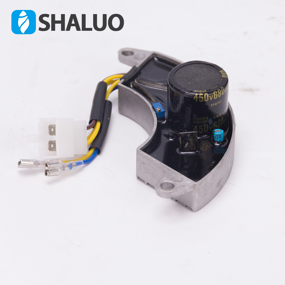 Generador monofásico AVR de 5kw, regulador de voltaje automático avr, generador de gasolina 188F, estabilizador de caja de aluminio