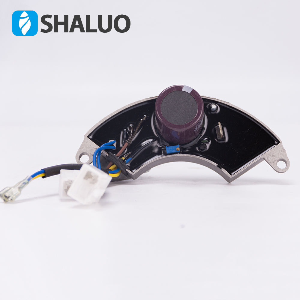 Nuevo Regulador de voltaje automático trifásico 5kw 188 AVR accesorios de generador de gasolina caja de aluminio estabilizador de voltaje