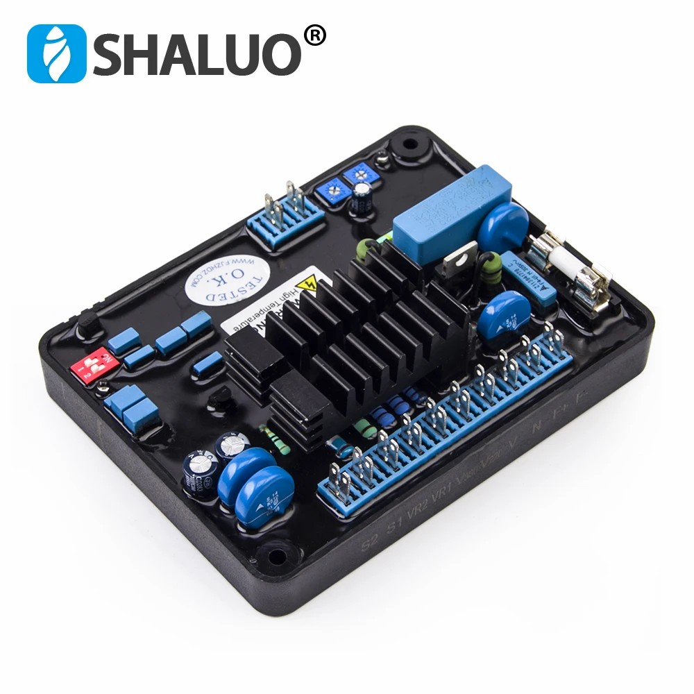 6A EVC300i ENGGA AVR estabilizador y regulador de voltaje automático generador sin escobillas Módulo de Control de excitación piezas Genset