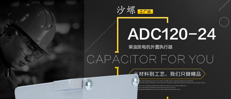 Actuador regulador generador ADC120 24v
