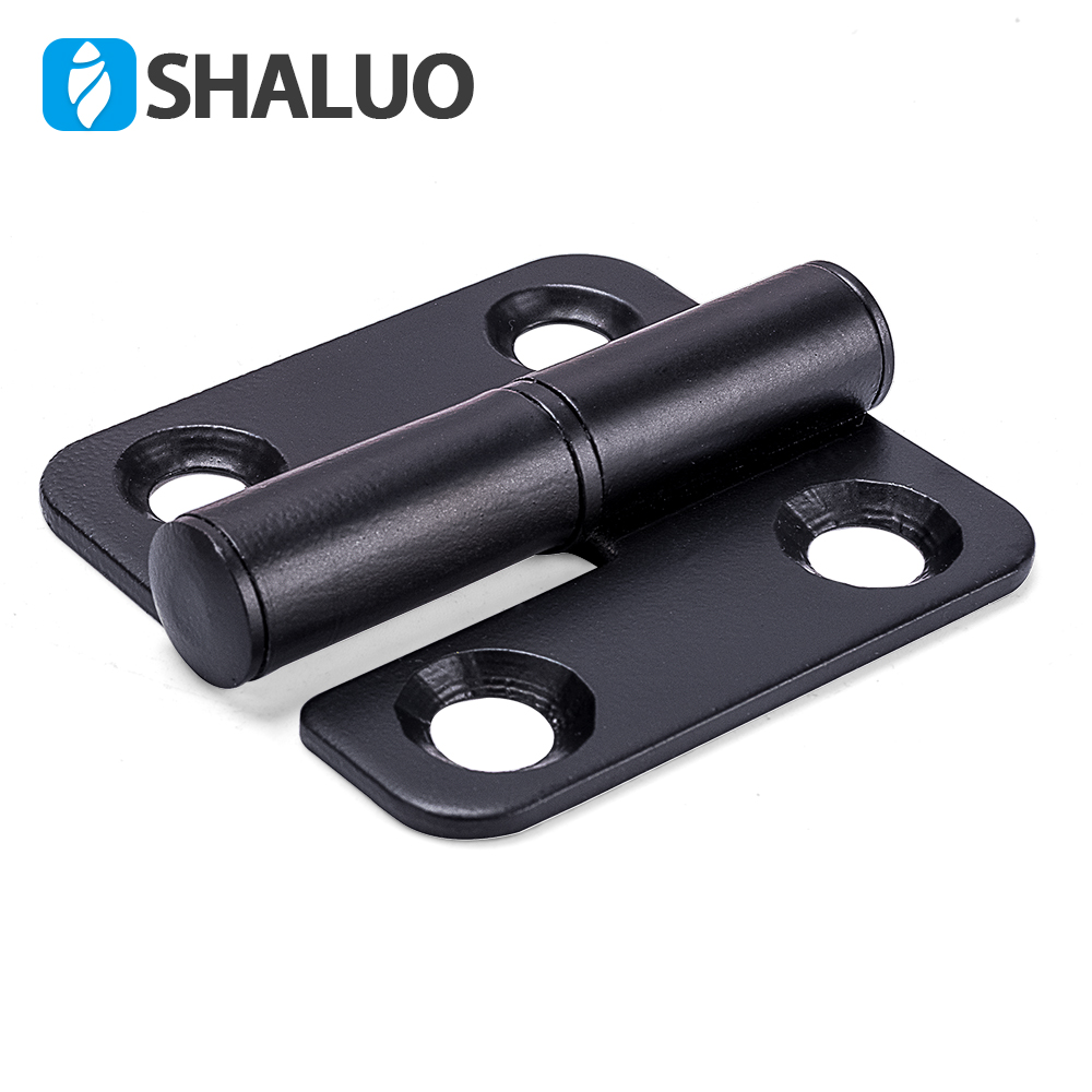 El dosel del generador silencioso diésel parte las bisagras de puerta de hierro de 3mm de espesor, tipos de bisagras de armario inoxidables