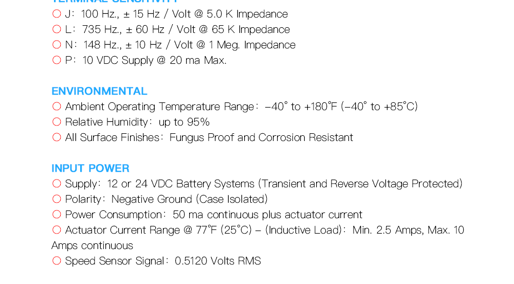 Controlador de velocidad del generador ESD5500E regulador electrónico 5500e