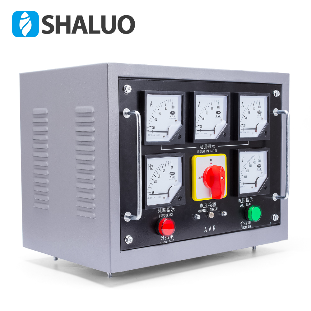 Caja de tablero de distribución del panel de control eléctrico del generador diésel trifásico 50KW 380V